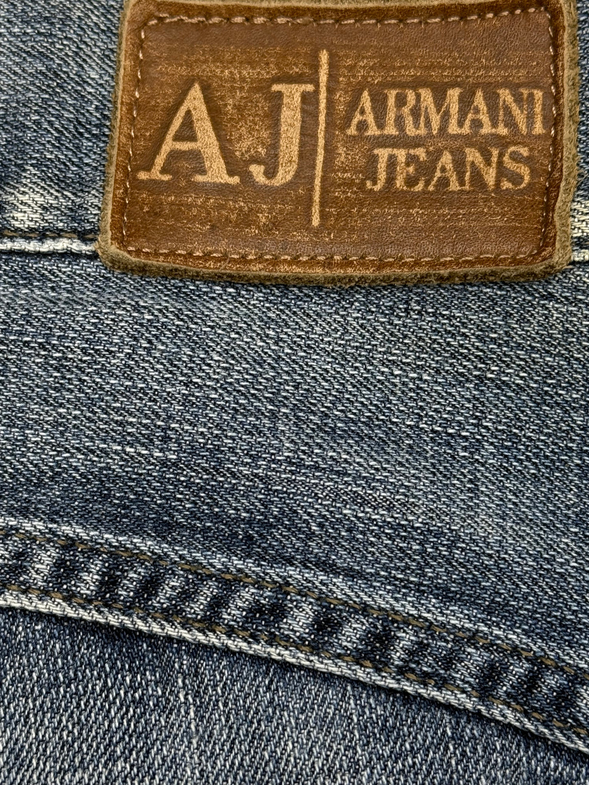 vintage Armani 3/4 jeans {L}