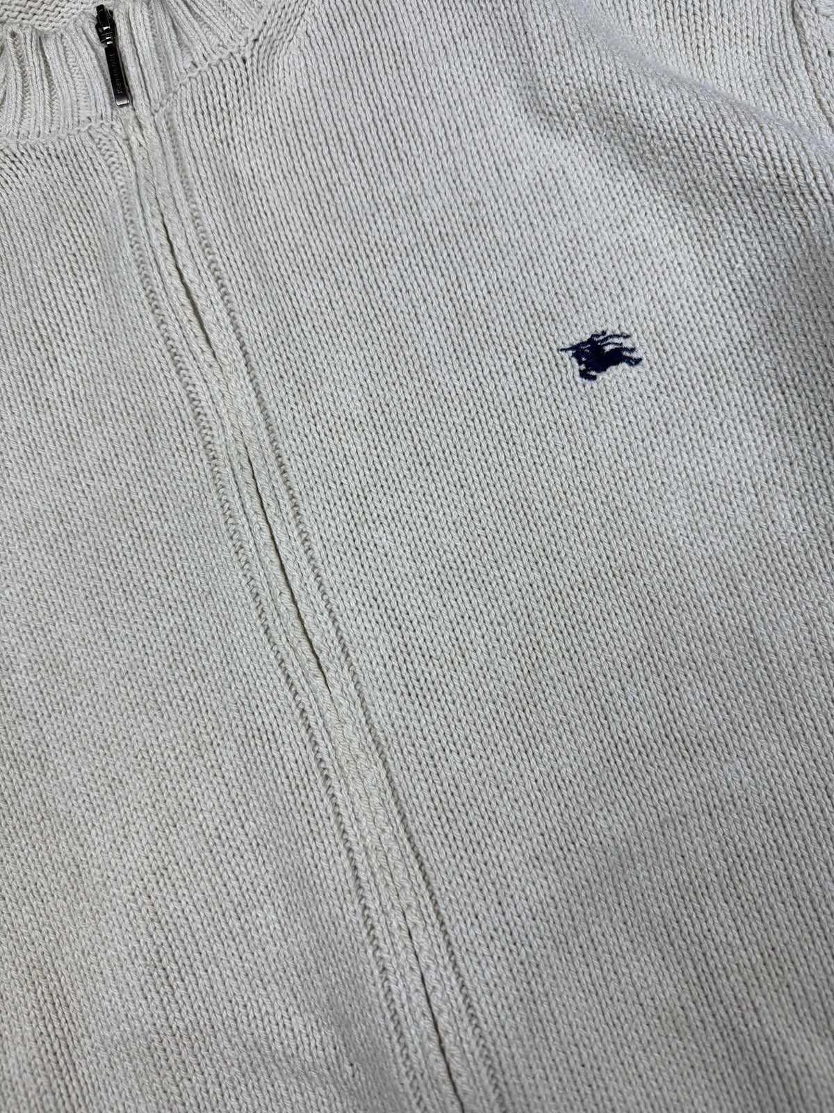vintage Burberry sweatjacket {L}