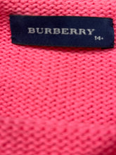 Load image into Gallery viewer, vintage pink Burberry knittedsweater {S}
