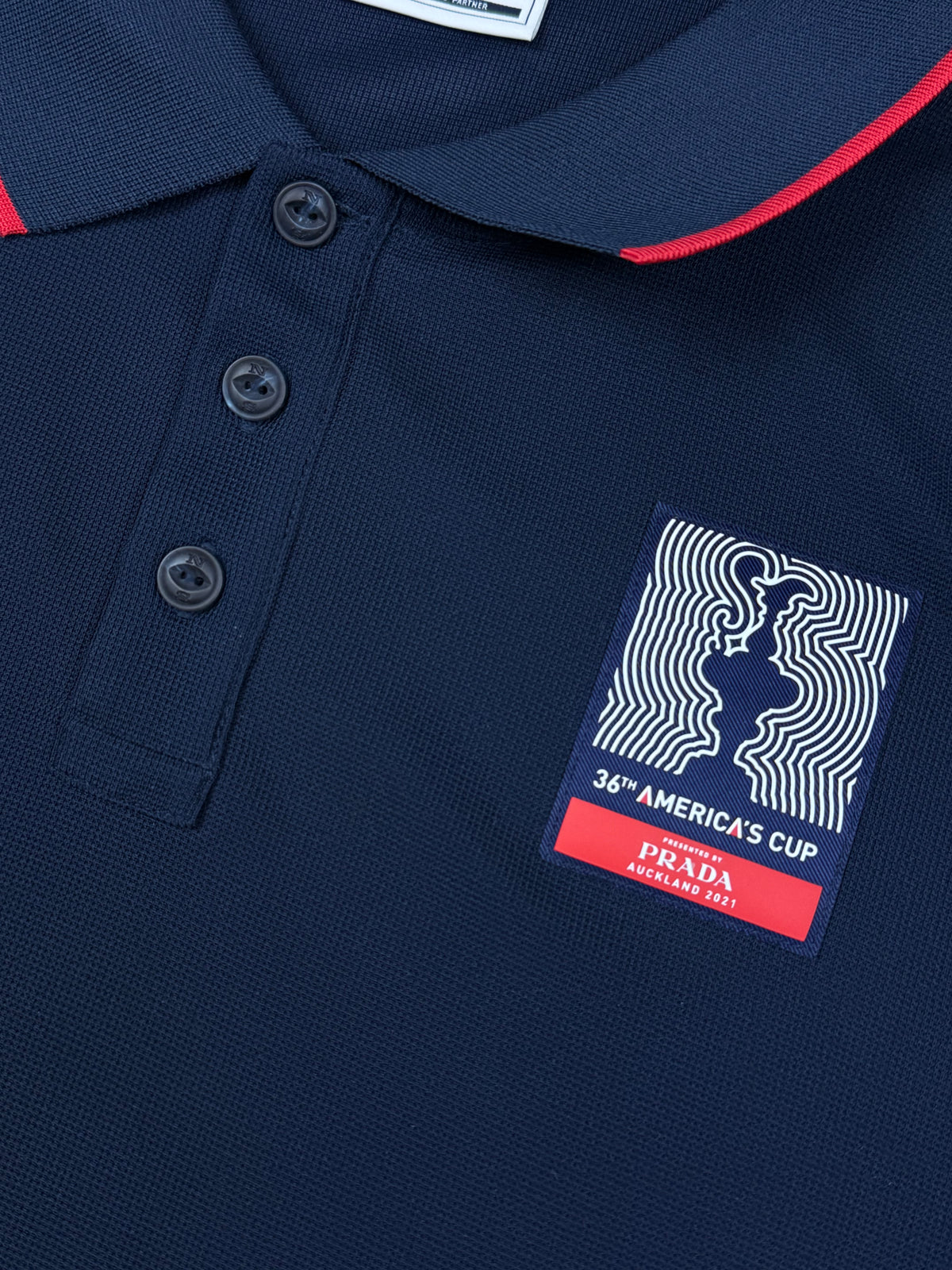 vintage Prada Americas Cup 36 x North Sails polo {XXL}