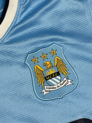 vintage Nike Manchester City KUN AGUERO16 2013-2014 home jersey {S}