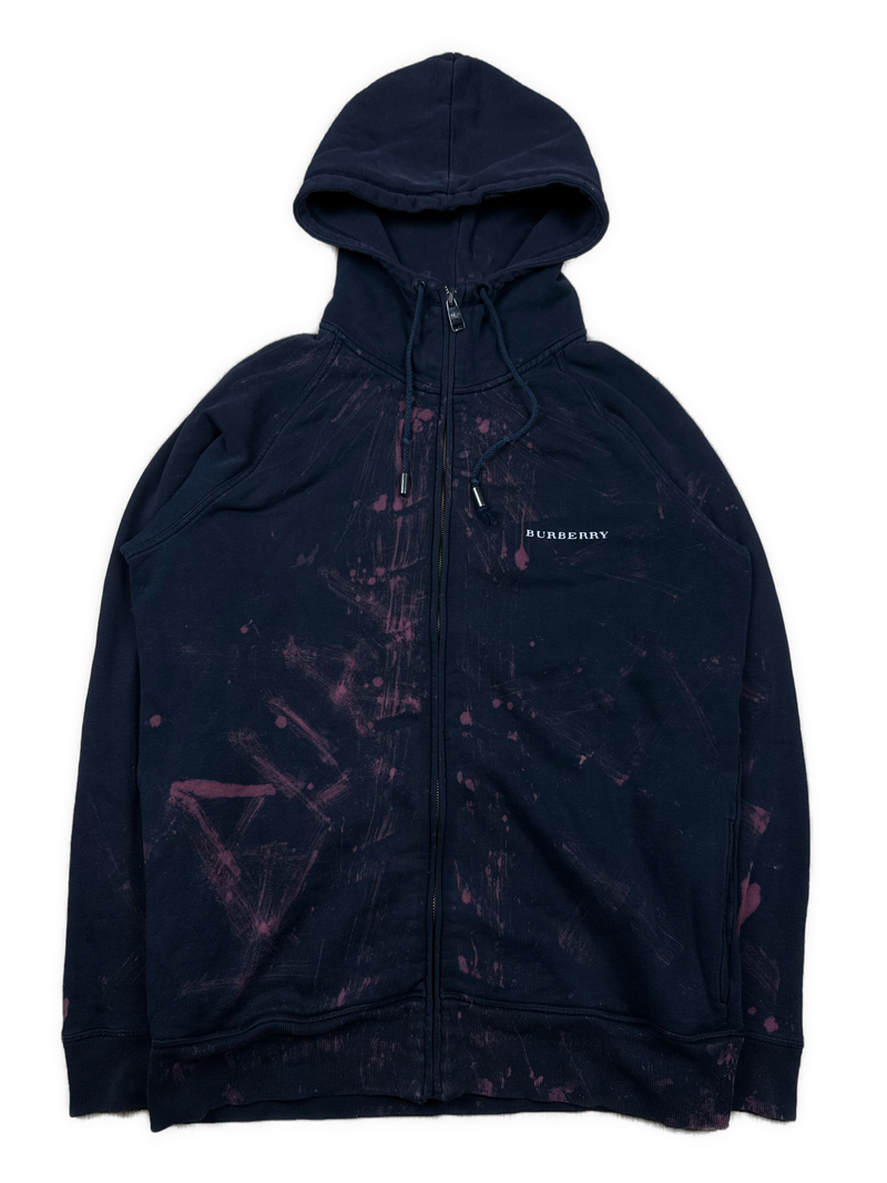 vintage Burberry tie dye sweatjacket