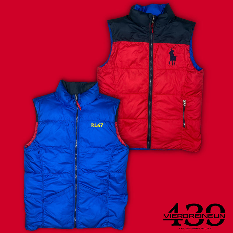 vintage reversible Polo Ralph Lauren vest {S}