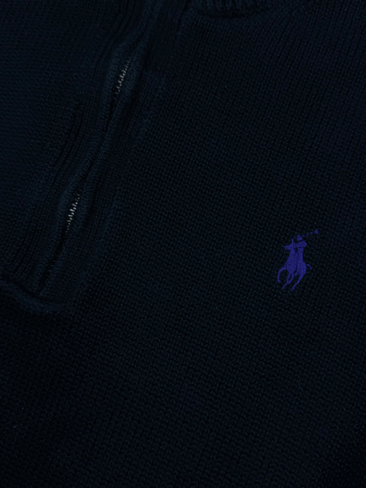 vintage Polo Ralph Lauren quarterzip {S}