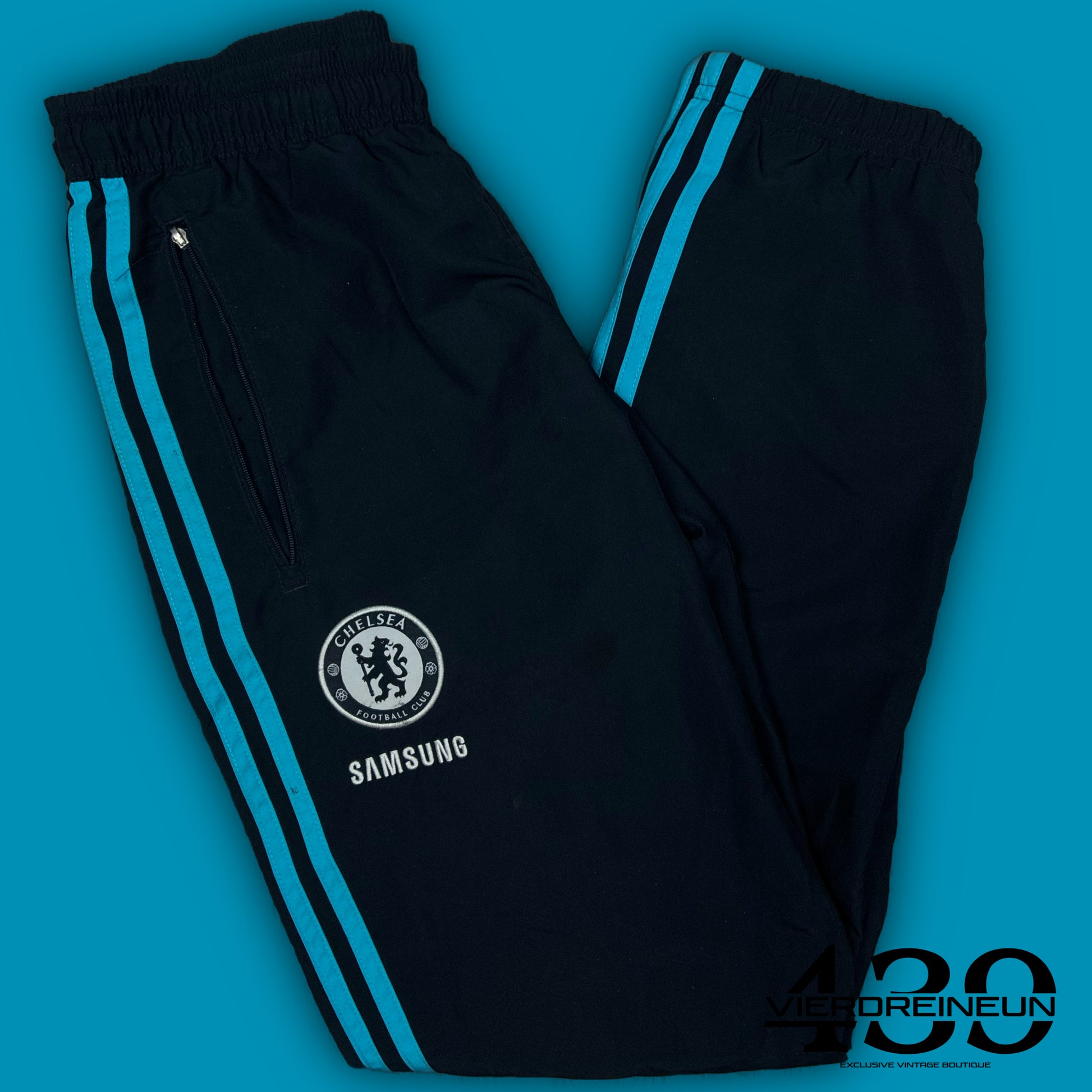 vintage Adidas Fc Chelsea trackpants {XS}