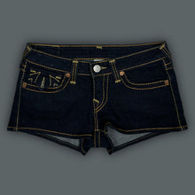 Load image into Gallery viewer, vintage True Religion shorts {XS}
