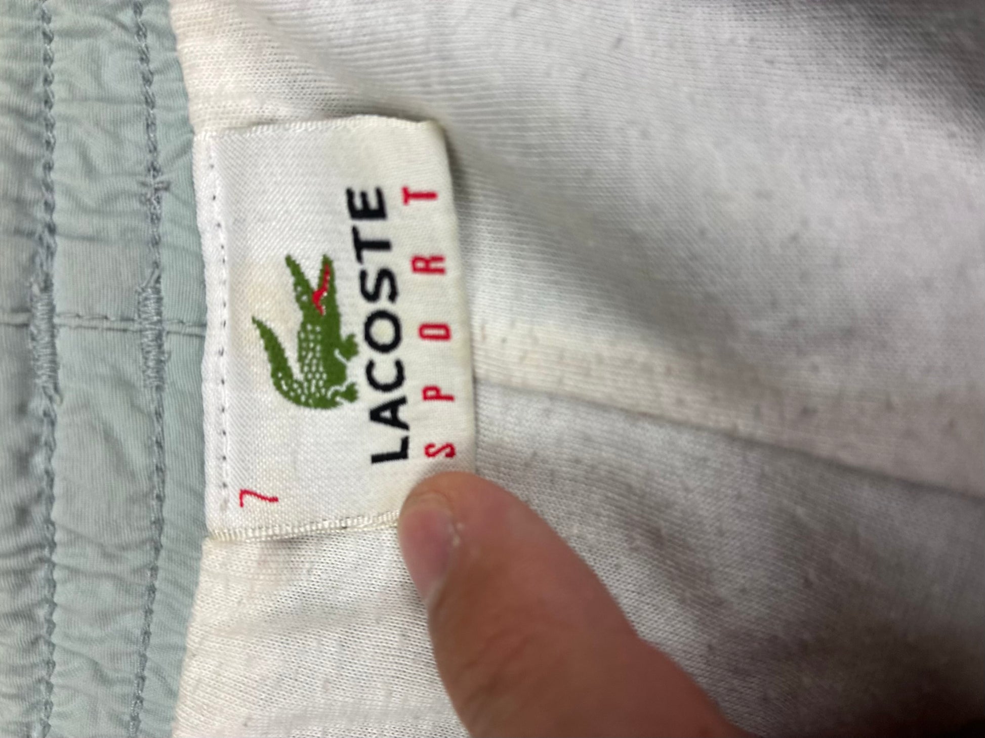 vintage Lacoste 3/4 trackpants {XL}