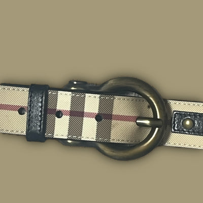 vintage Burberry belt