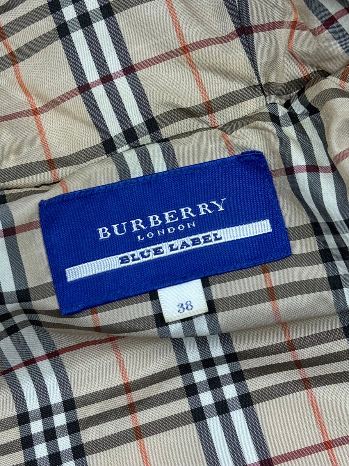 vintage Burberry Blue Label winterjacket {XS}