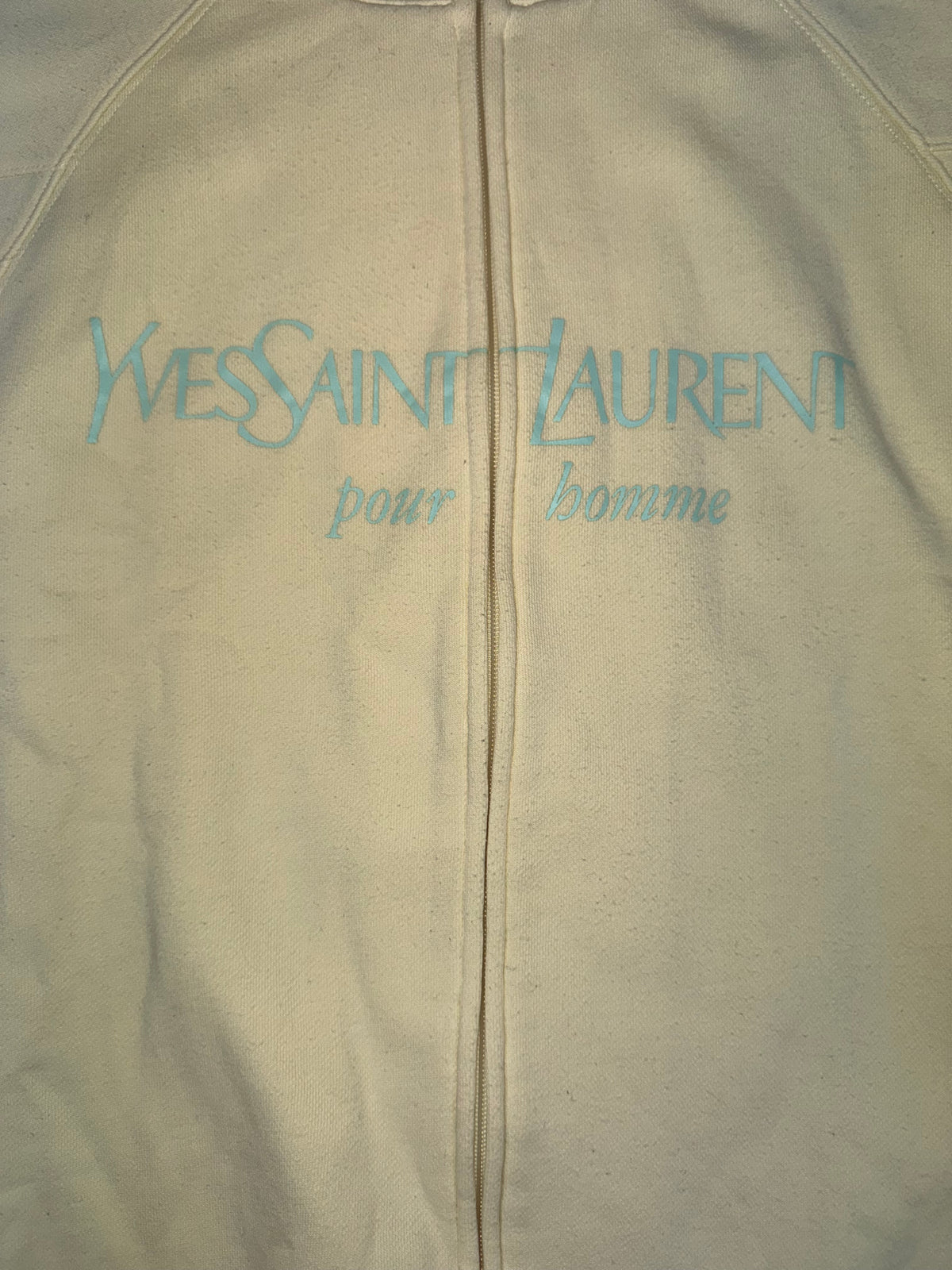 vintage YSL Yves Saint Laurent sweatjacket {M}