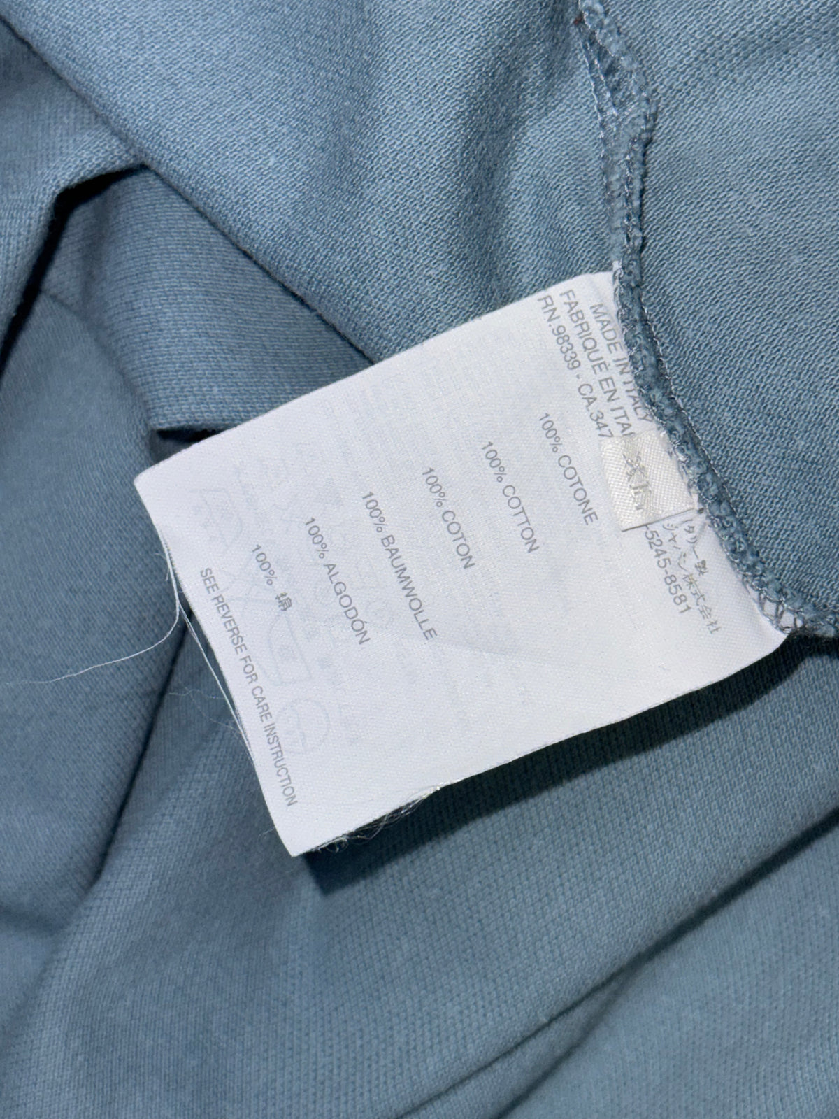 vintage babyblue Prada polo {XL}
