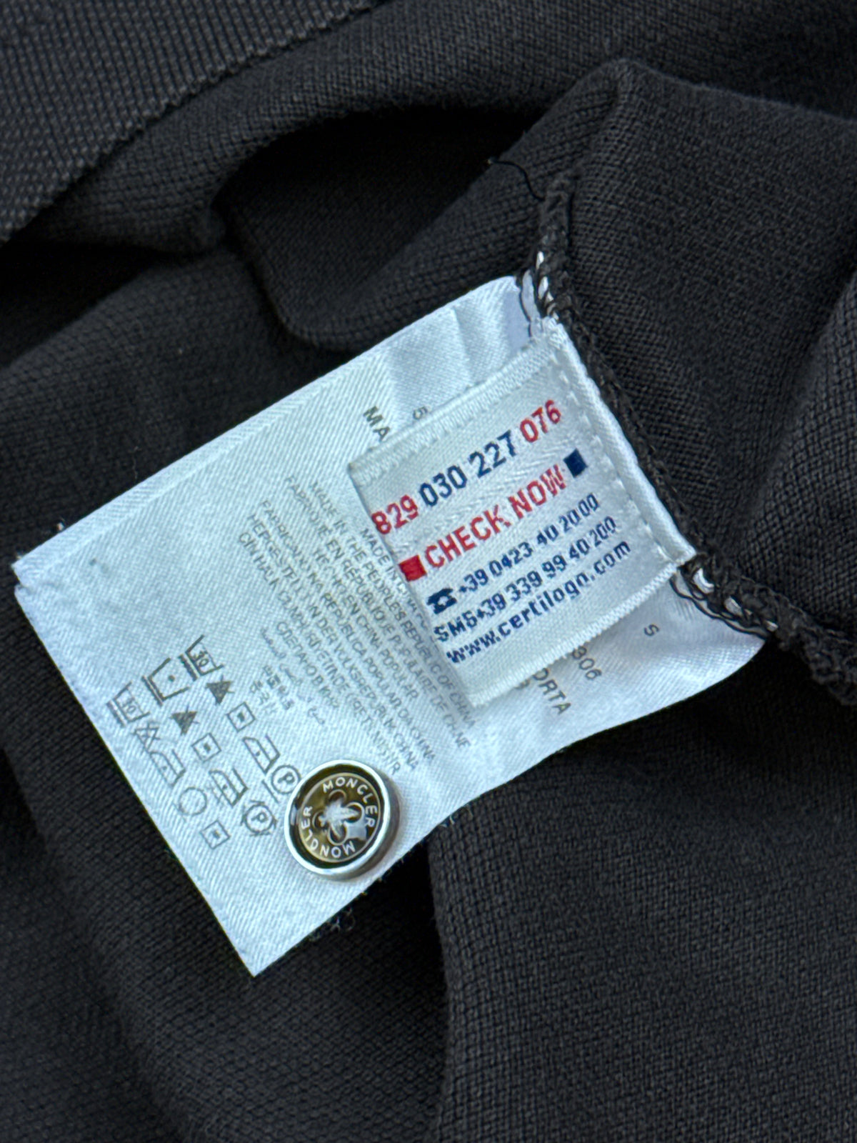 vintage Moncler polo {L}