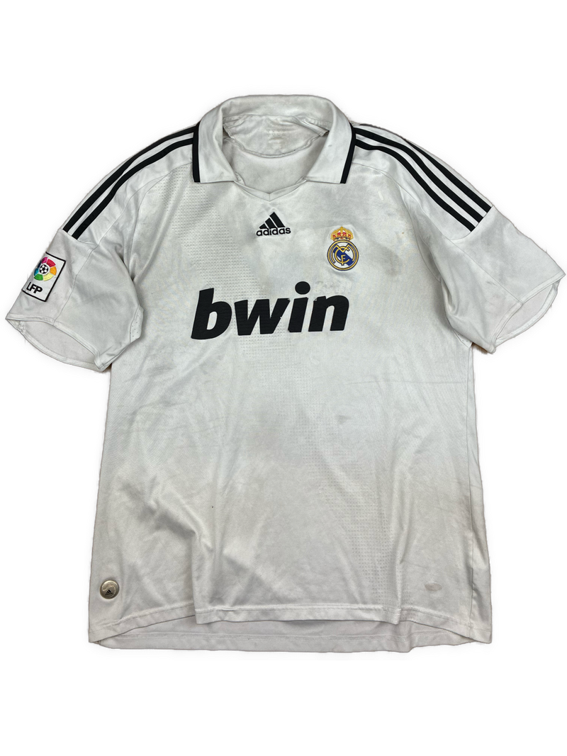 vintage Adidas Real Madrid home jersey {XL}