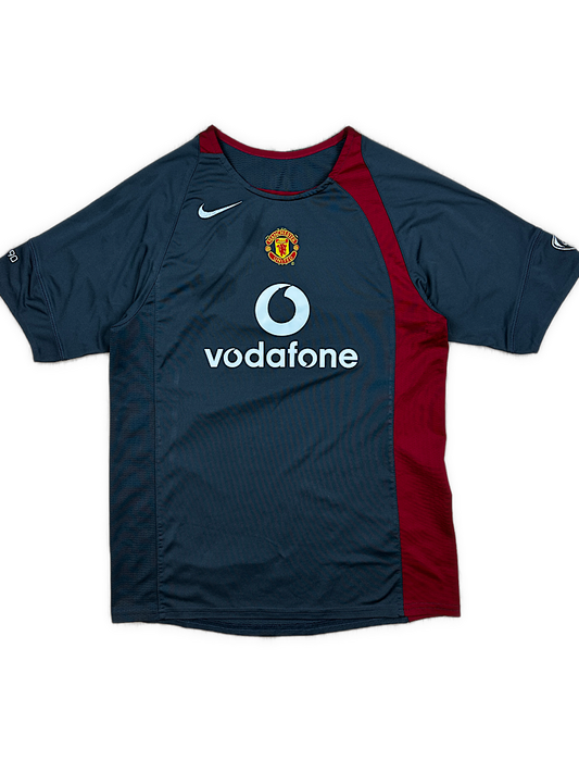 vintage Nike Manchester United trainingjersey {S}