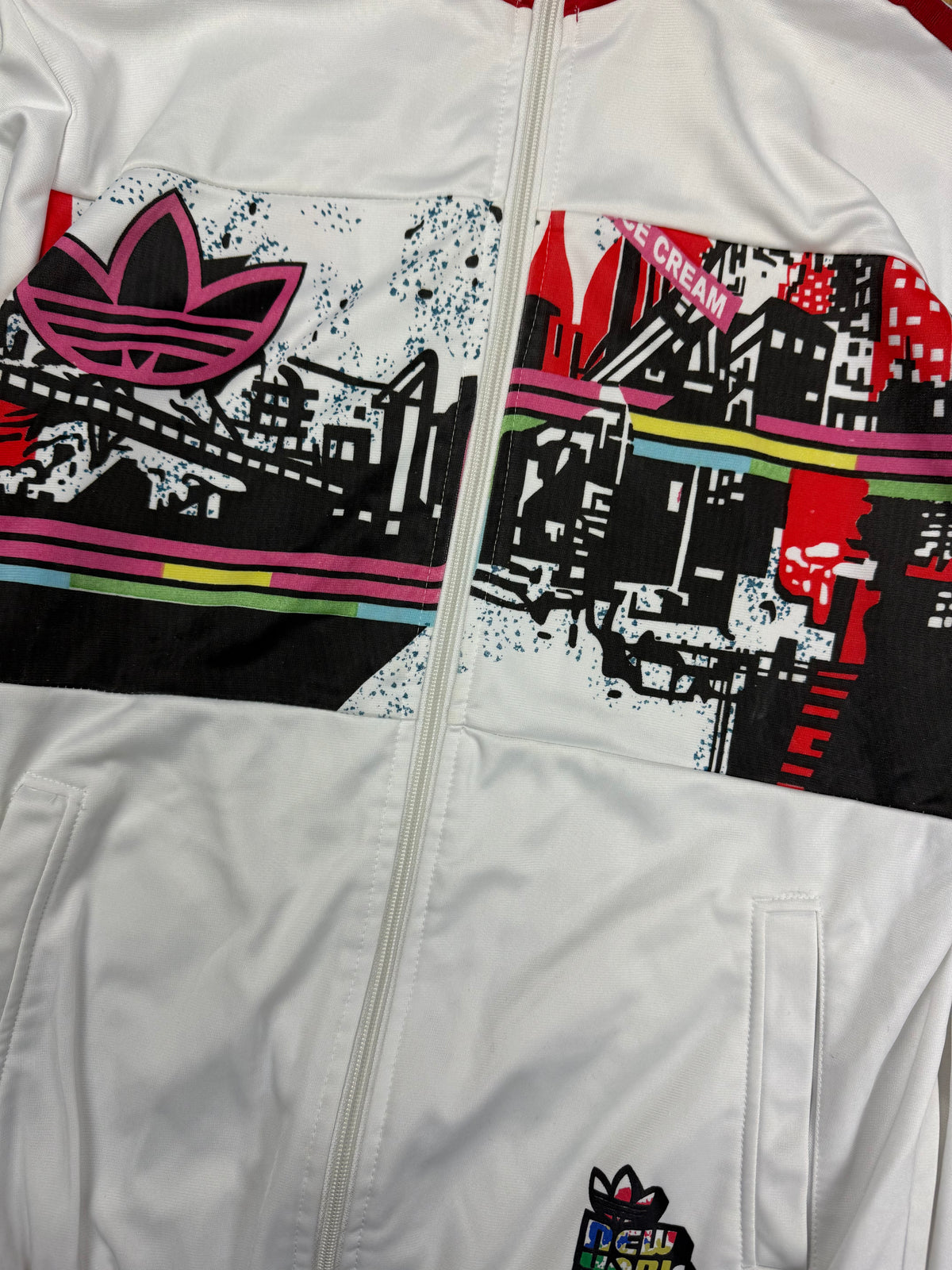 vintage Adidas trackjacket {M}