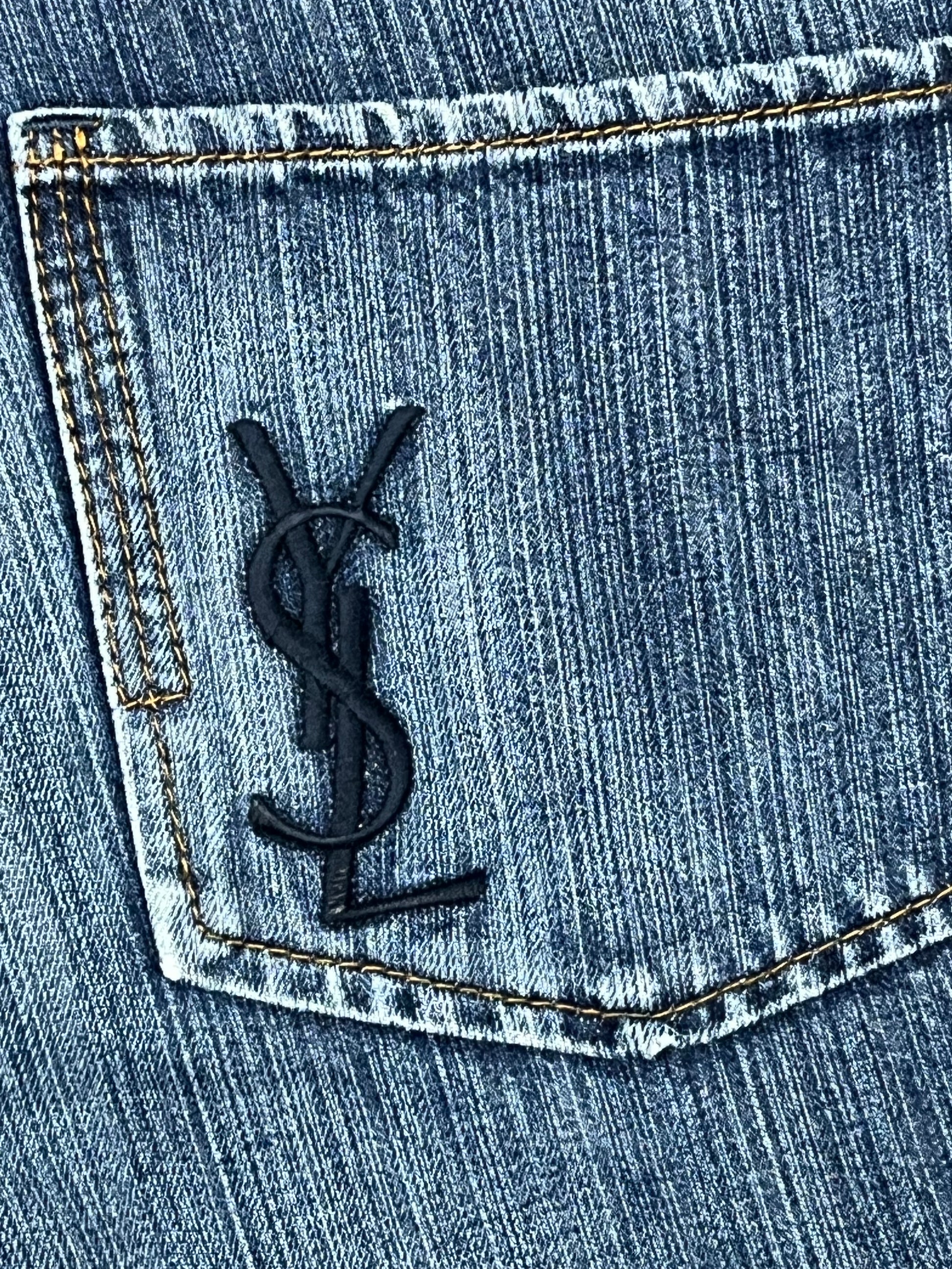 vintage YSL Yves Saint Laurent jeans {M}