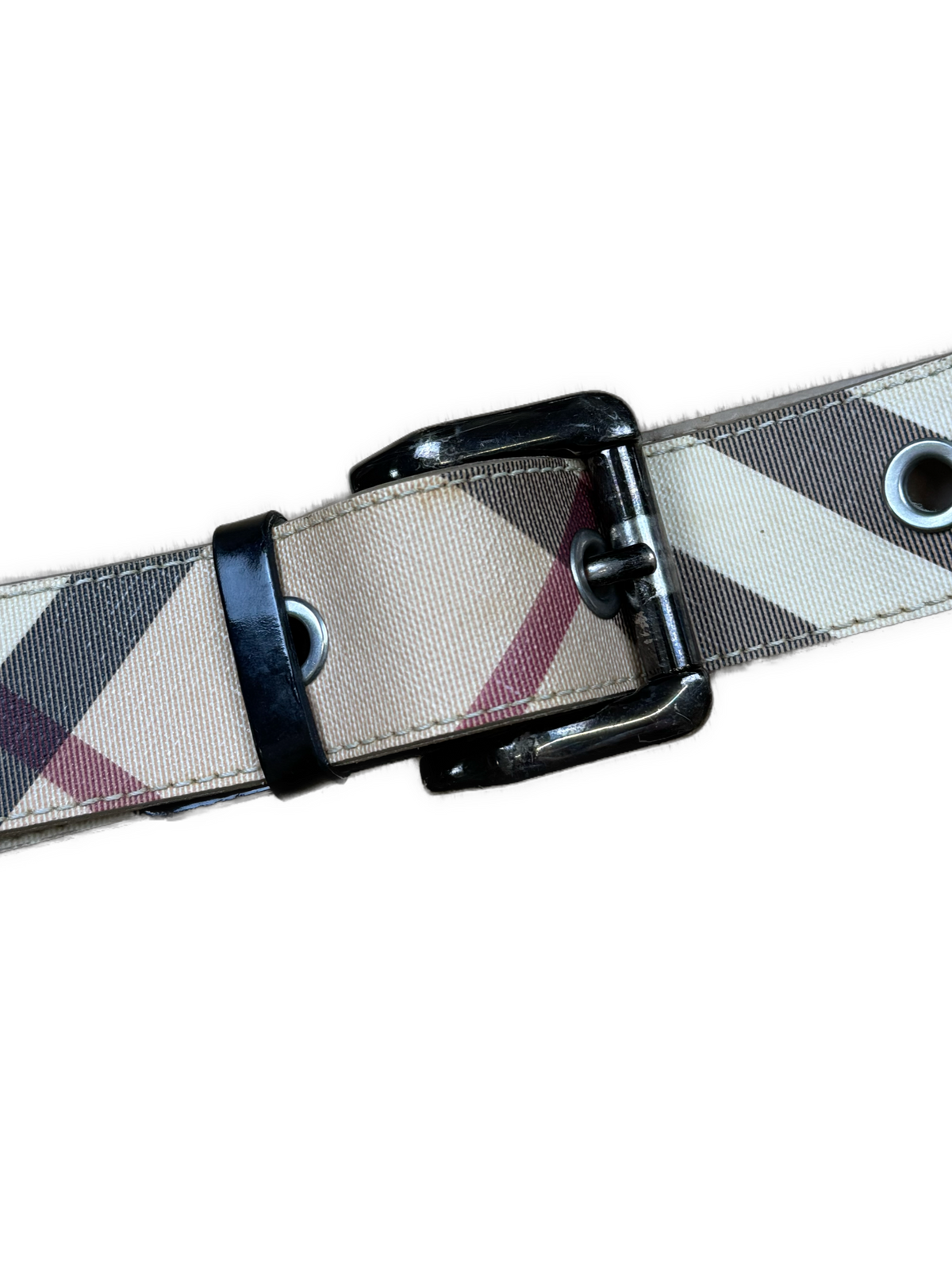 vintage Burberry belt