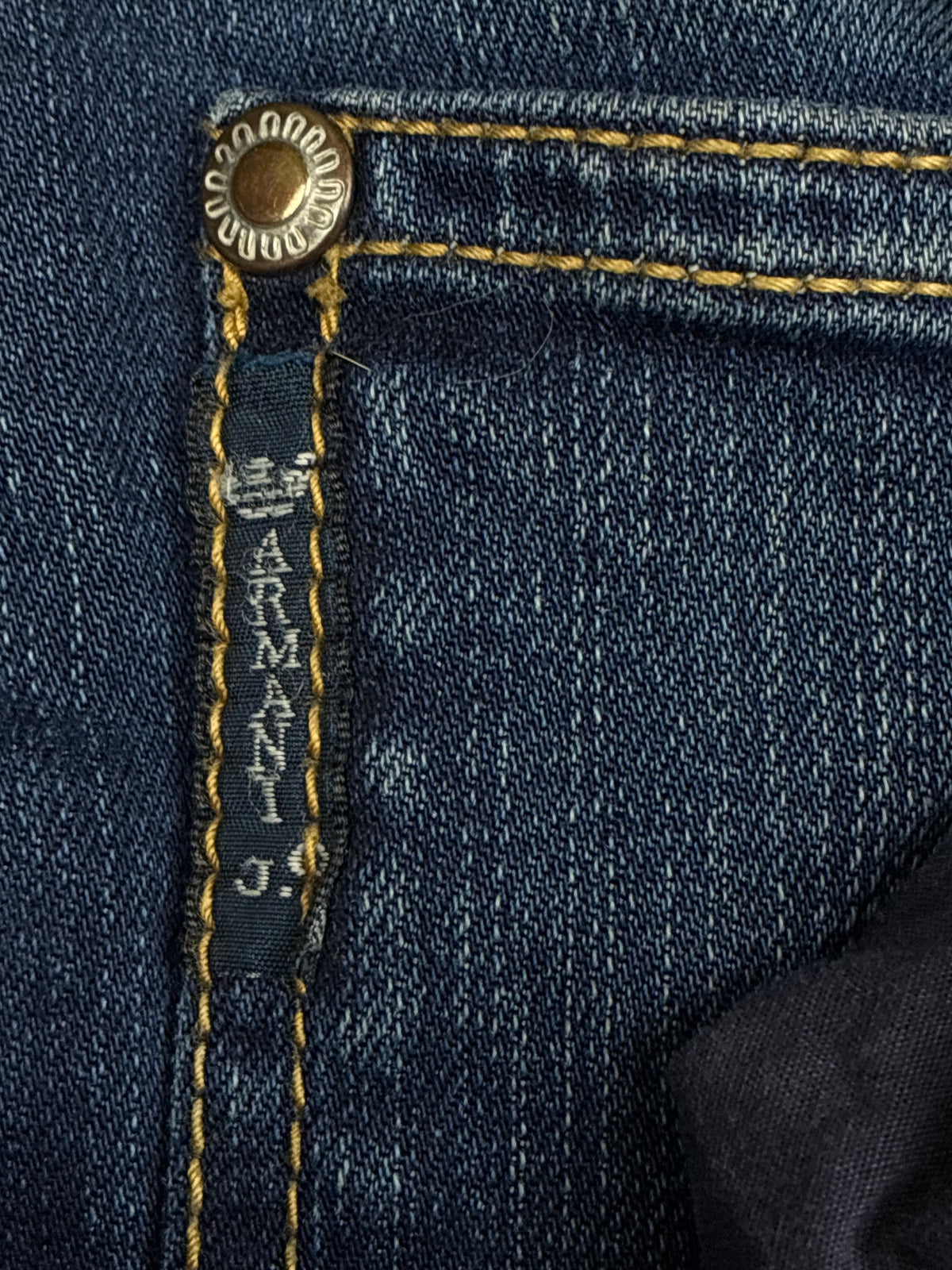 vintage Armani jeans {S}