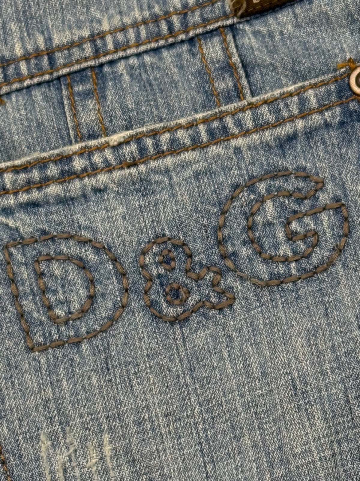 vintage Dolce & Gabbana jeansjacket {S}
