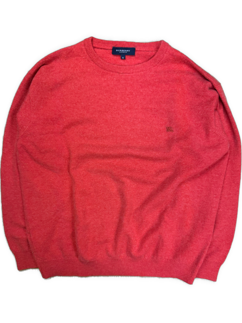 vintage Burberry knittedsweater {L}