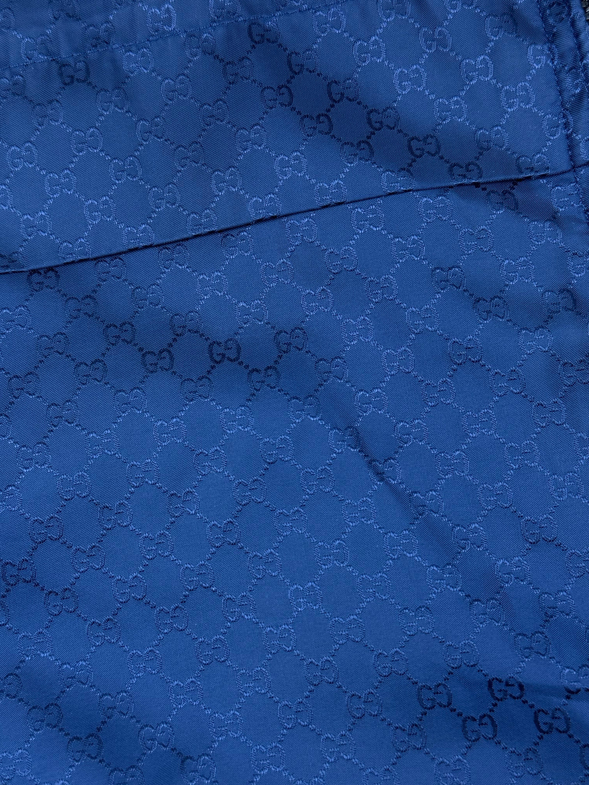 vintage navyblue Gucci monogram windbreaker