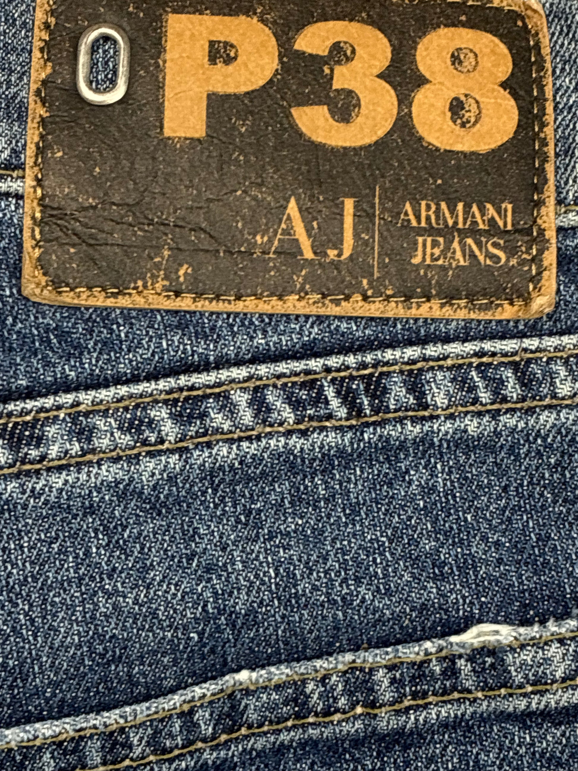 vintage Armani 3/4 jeans {L}