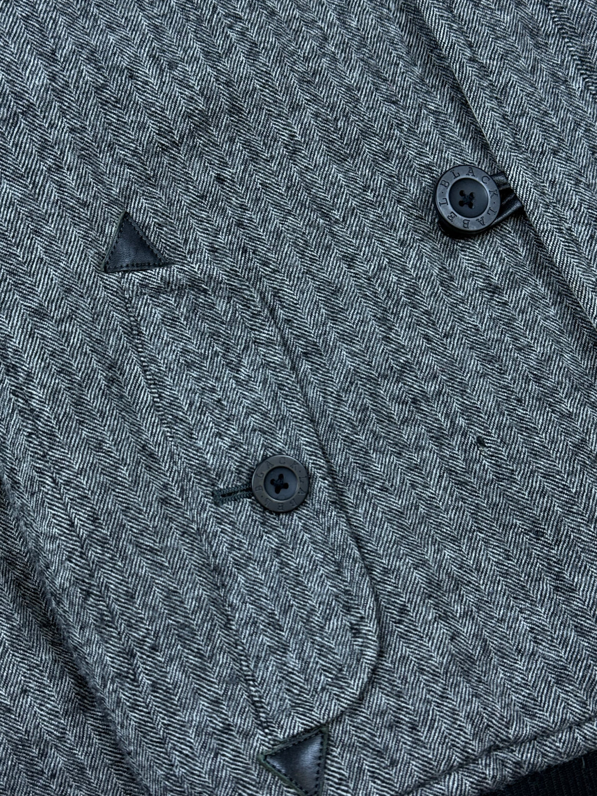 vintage Burberry Black Label sweatjacket {L}
