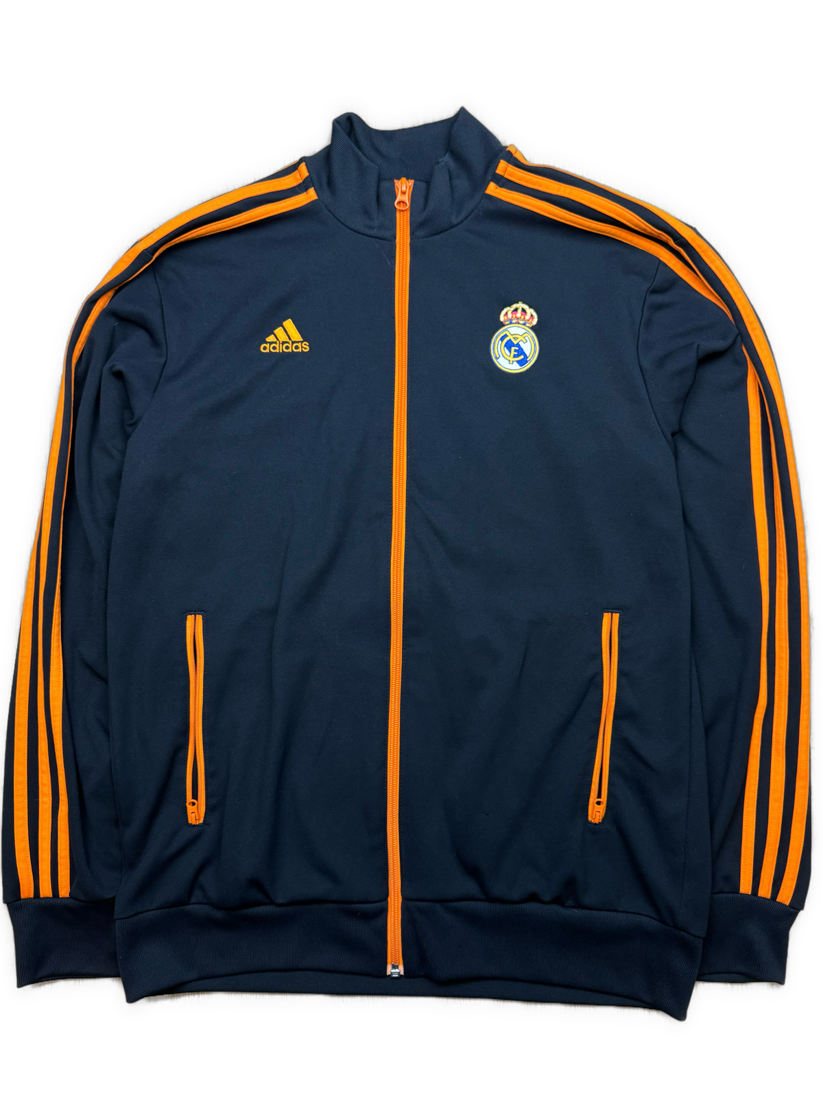 vintage Adidas Real Madrid trackjacket {M}