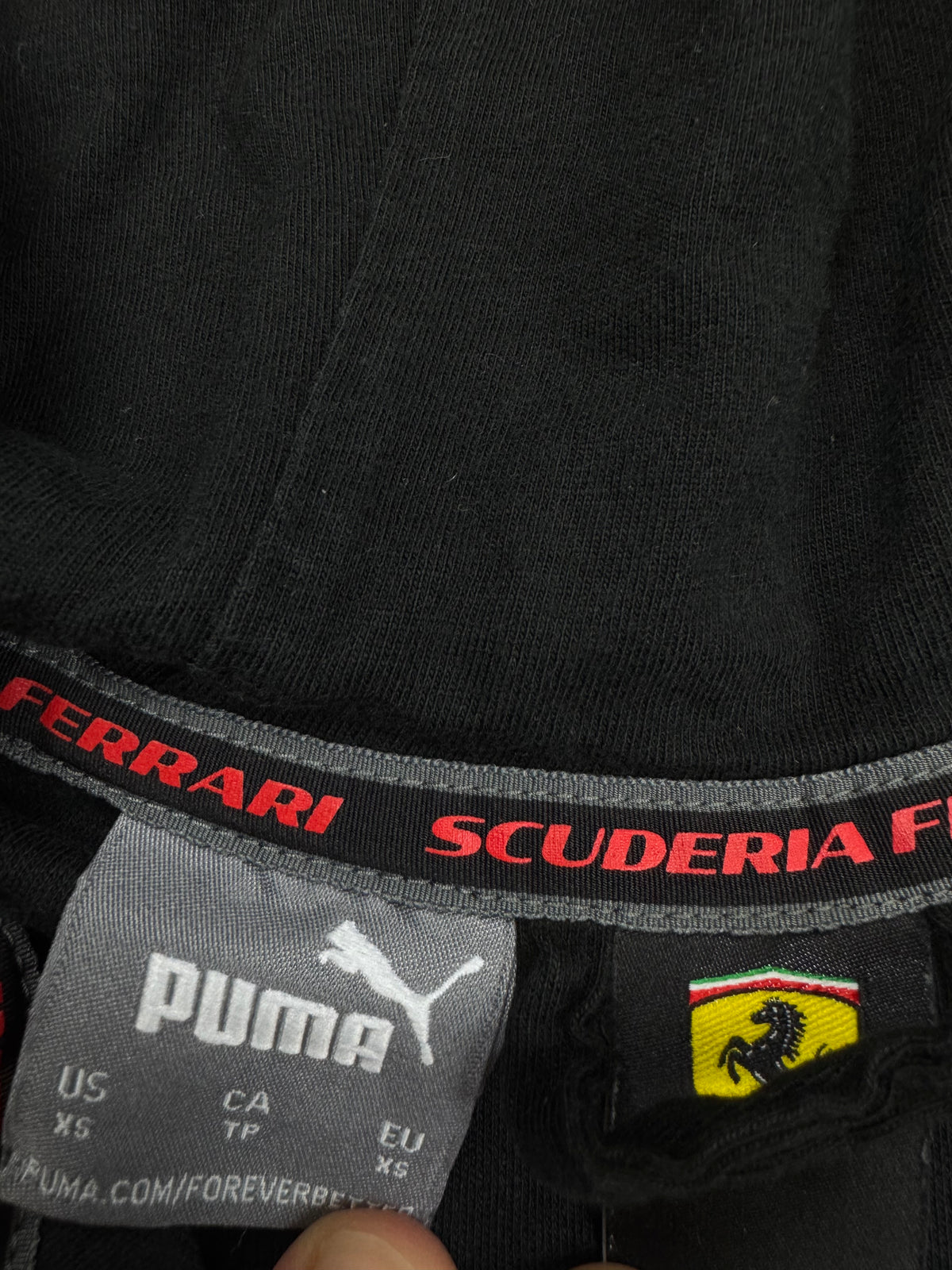 vintage Puma Ferrari sweatjacket {XS}