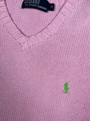 vintage pink Polo Ralph Lauren knittedsweater {M}