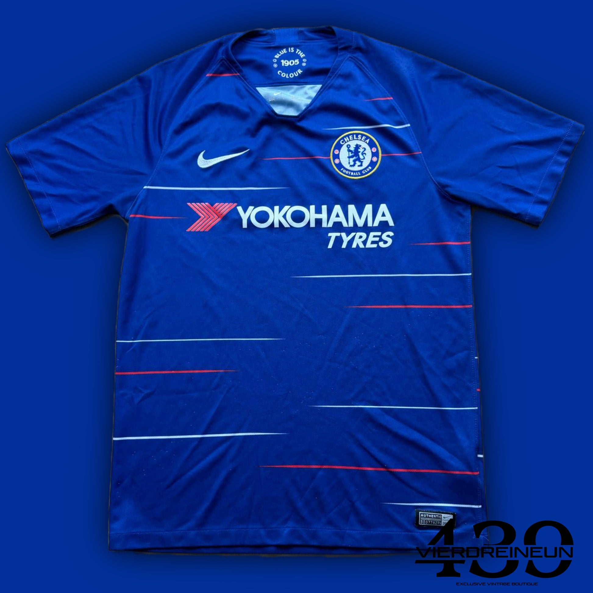 blue Nike Fc Chelsea home jersey {S}