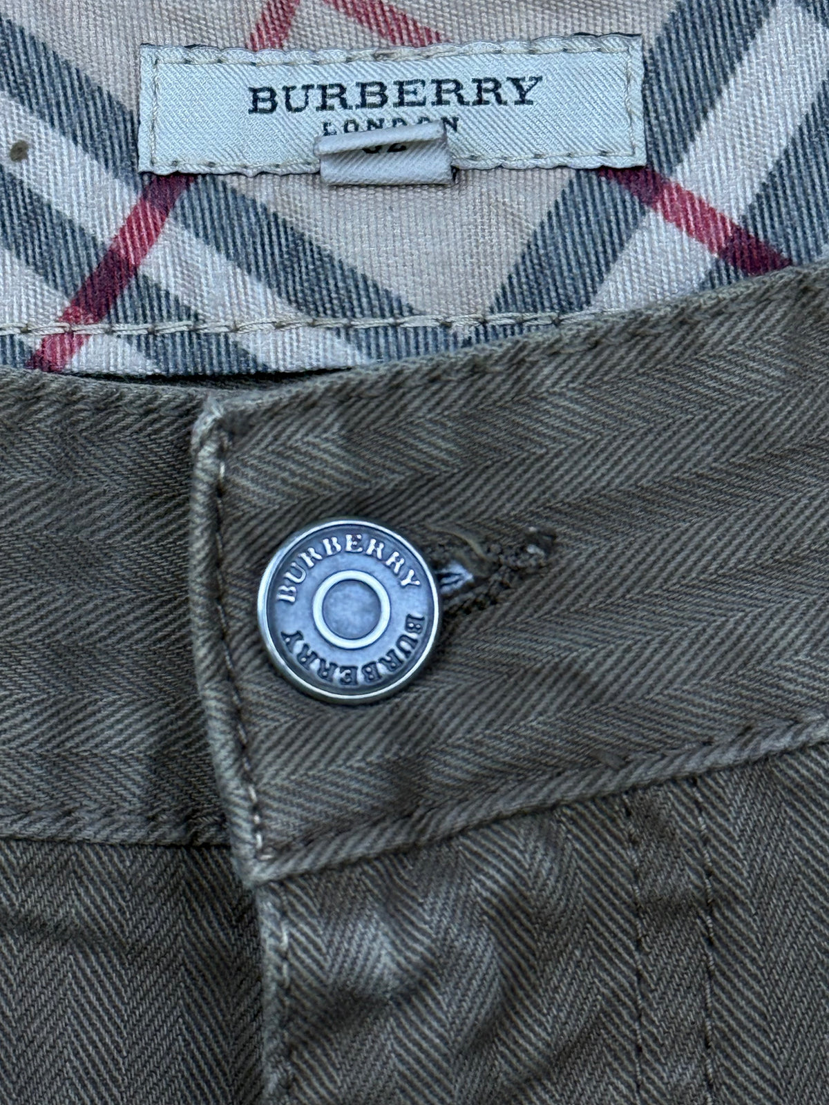 vintage Burberry jeans {L}