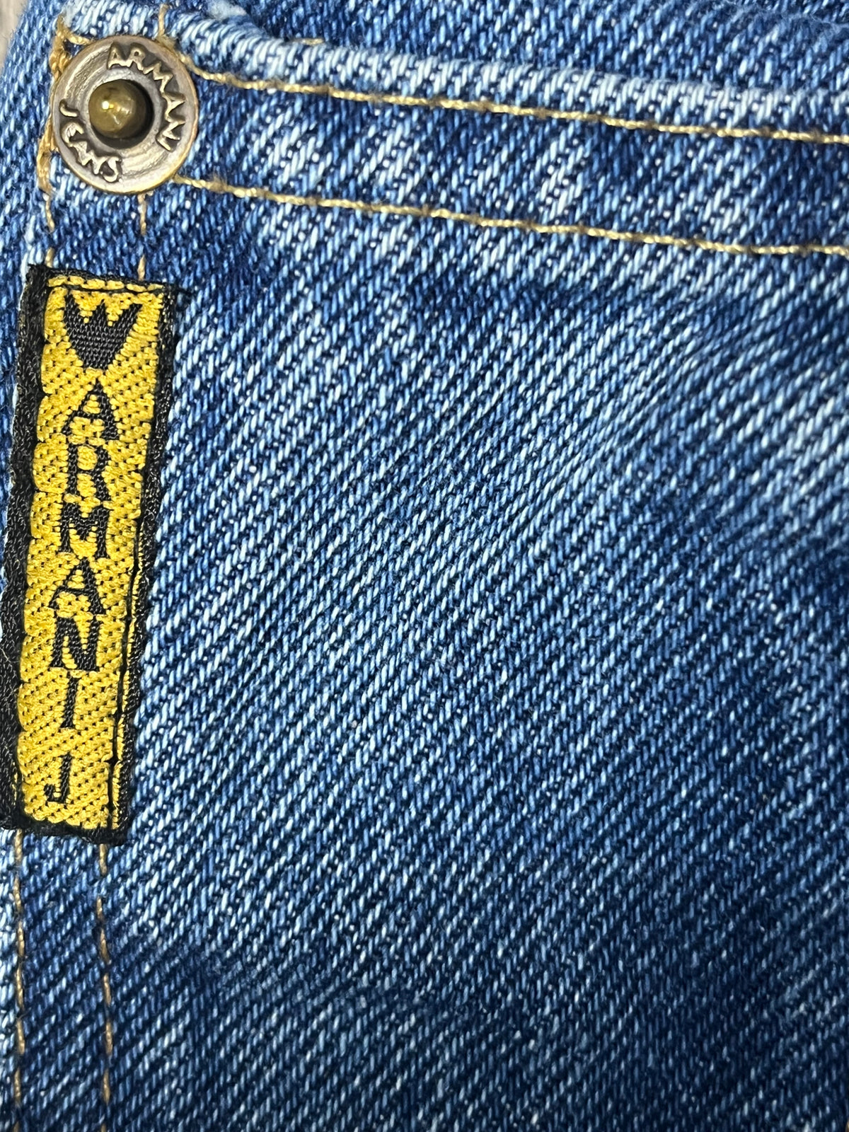 vintage Armani jeans {L}