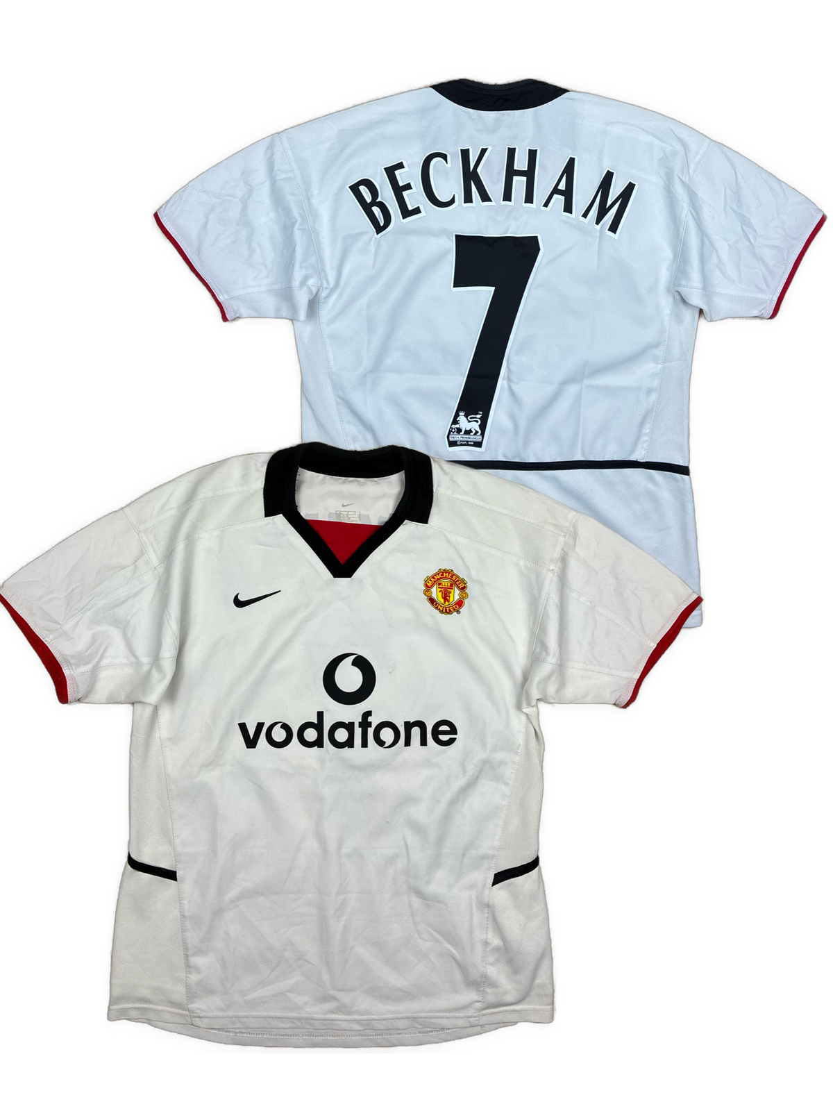 vintage Nike Manchester United BECKHAM7 away jersey {XS}