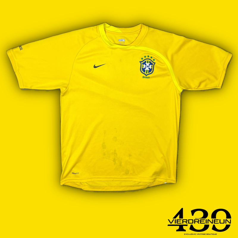 vintage Nike Brasil trainingjersey {M}