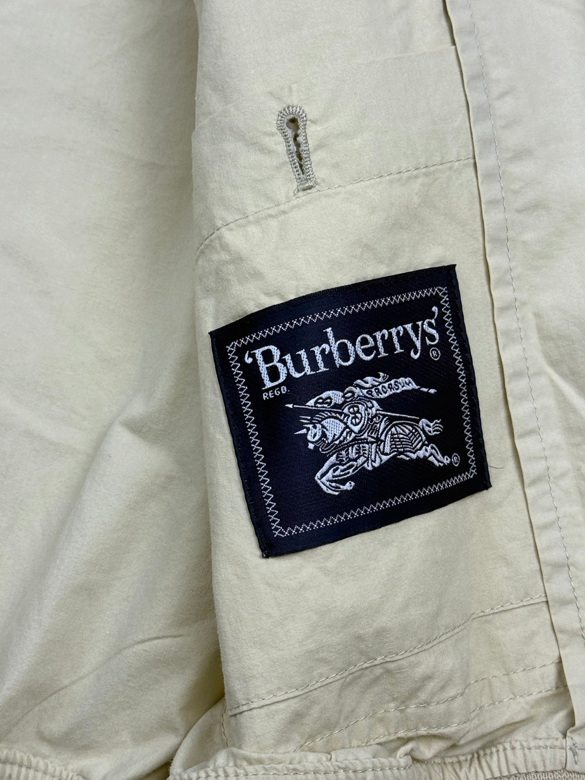 vintage Burberry bomber