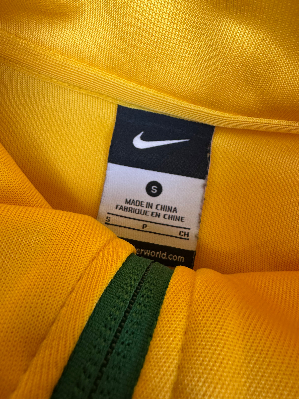 vintage Nike Brasil trackjacket {S}
