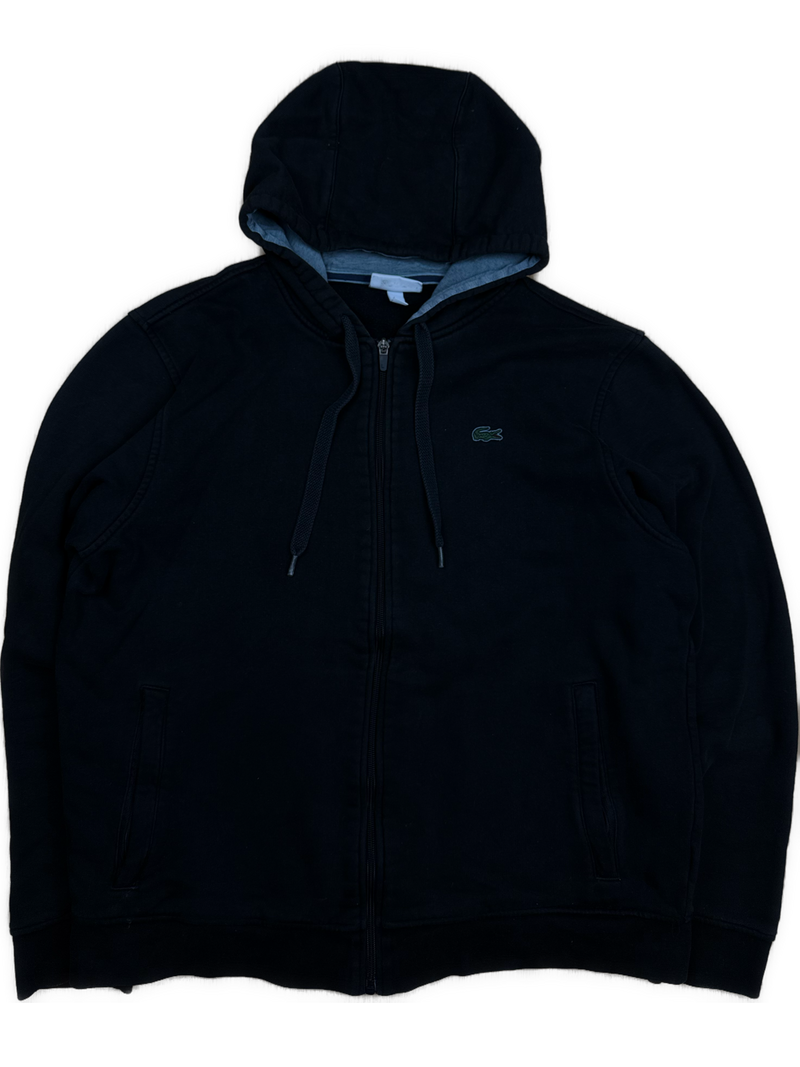 black Lacoste sweatjacket {XL}