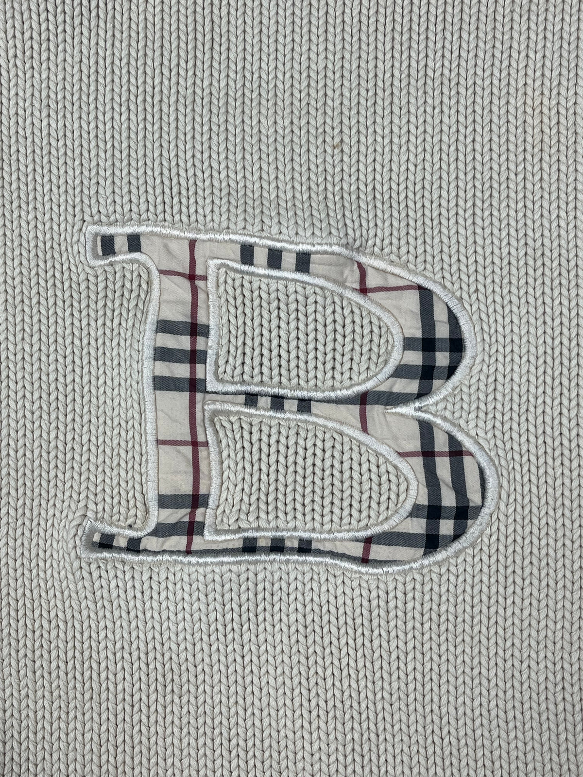 vintage Burberry knittedsweater {XS}