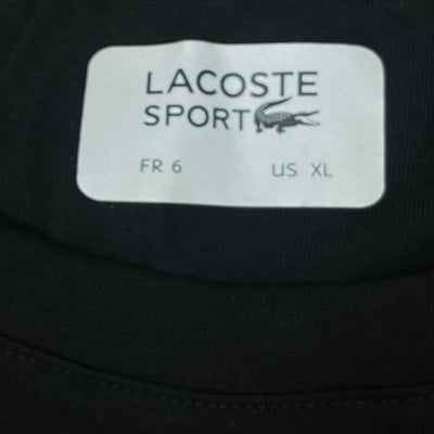 black Lacoste t-shirt {XL}