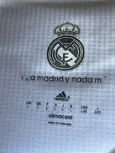 Φόρτωση εικόνας στο εργαλείο προβολής Συλλογής, white Adidas Real Madrid 2015-2016 home jersey {L}
