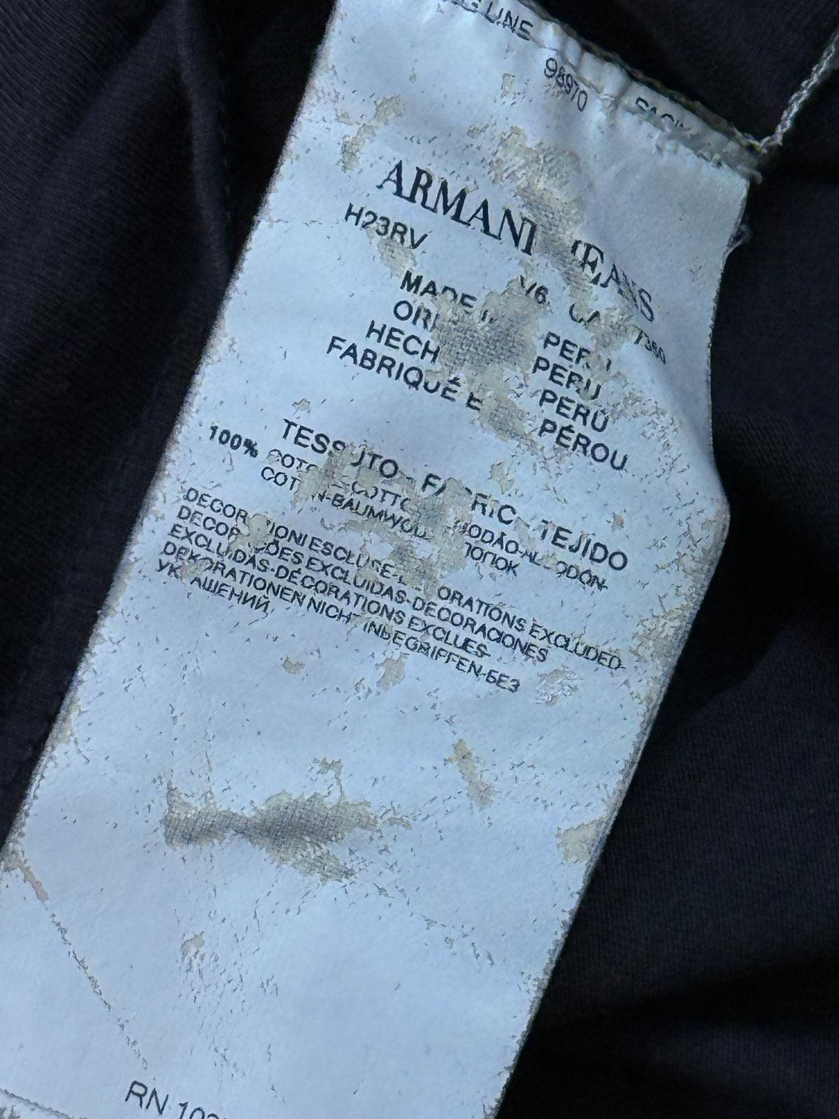 vintage Armani Jeans t-shirt