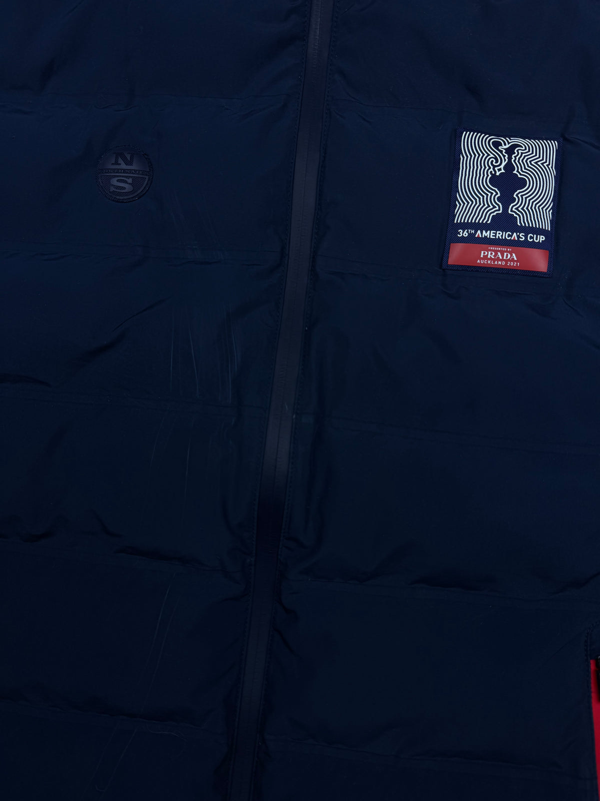 vintage Prada Americas Cup 36 x North Sails vest {XL}