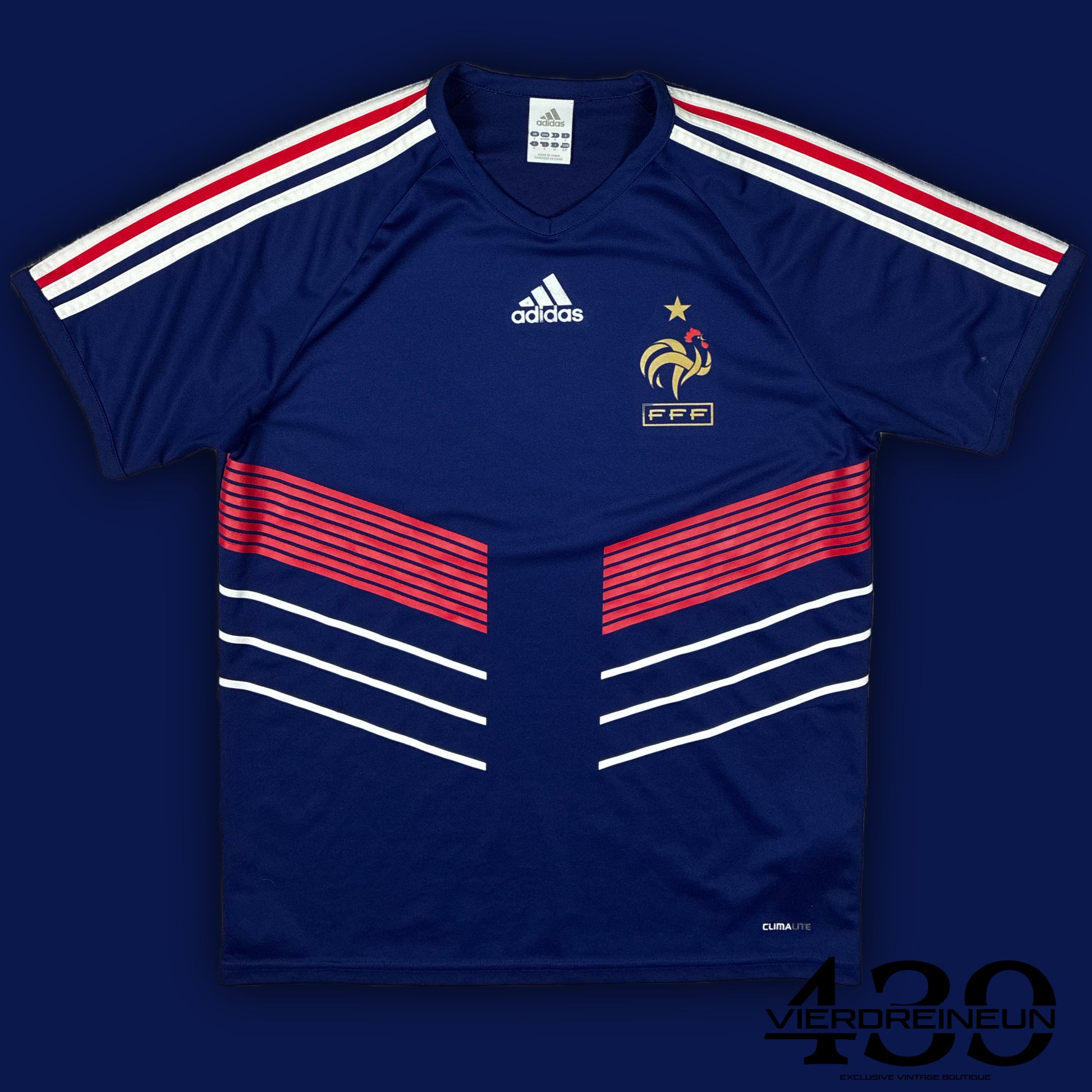 vintage Adidas France home jersey {M}