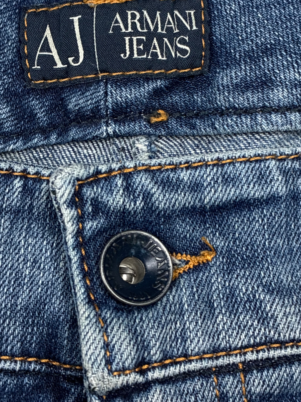 vintage Armani jeans {S}