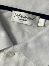 Load image into Gallery viewer, vintage Yves Saint Laurent spellout polo {L}
