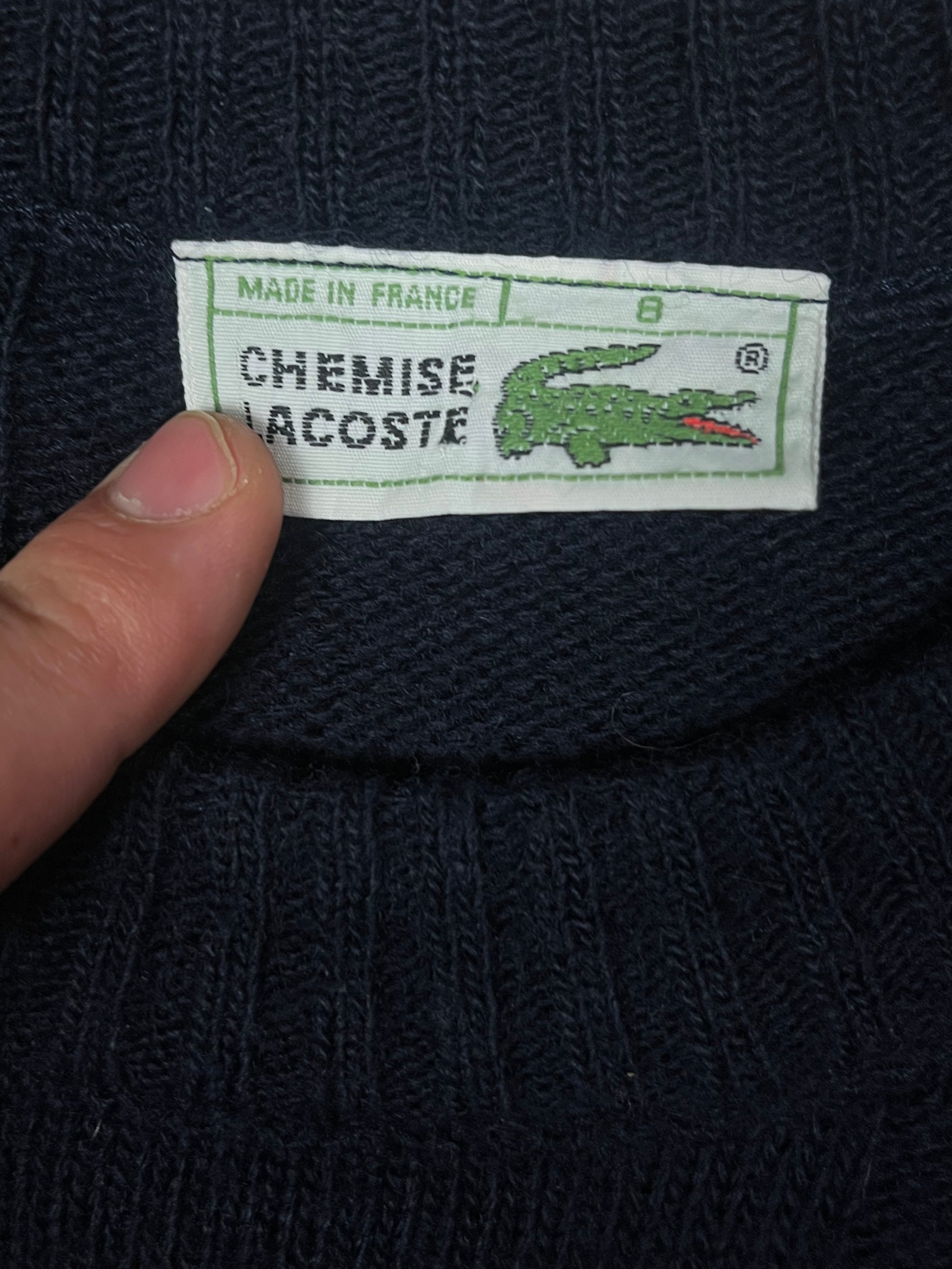 vintage Lacoste knittedsweater {XL}