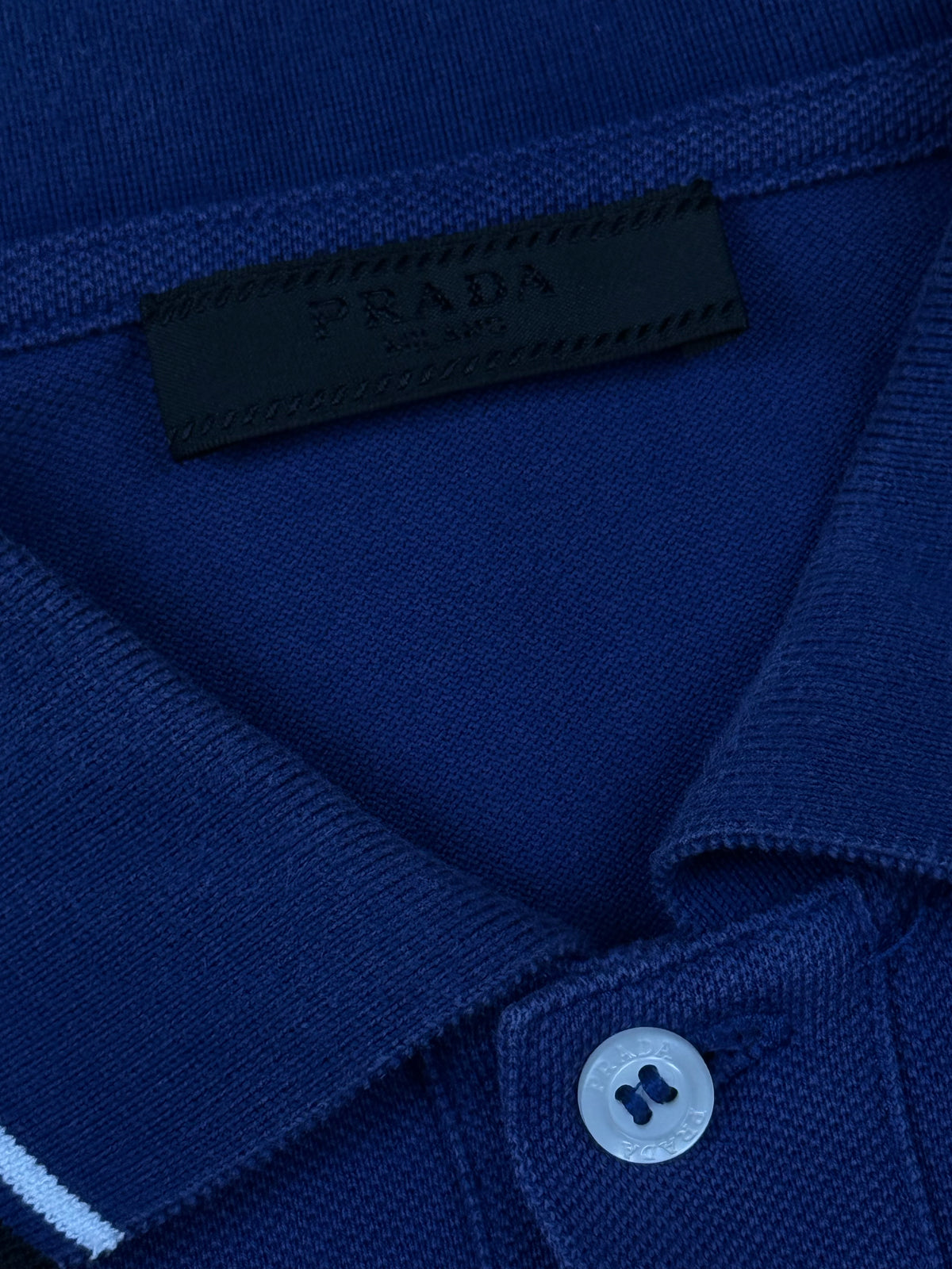 navyblue Prada polo