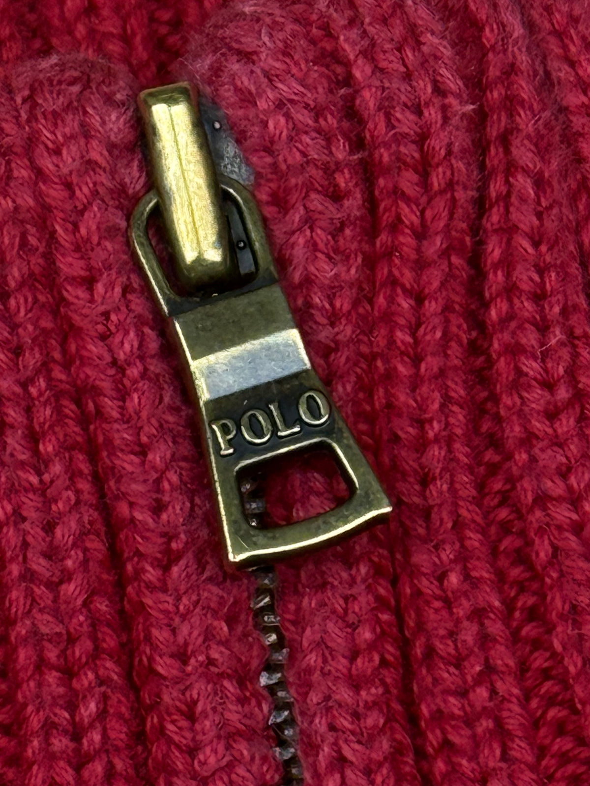 vintage Polo Ralph Lauren quarterzip {S}
