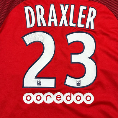 red Nike PSG Paris Saint Germain DRAXLER23 away jersey {XS}